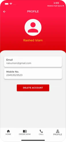 Tomafood app screenshot